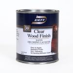 Deft Satin Interior Clear Wood Finish Brushing Lacquer | Blackburn Marine